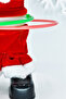 Premium animated hula hoop santa claus decorative christmas ornament - 4