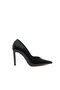Black Patent Leather Women's Classic Heeled Shoes 21147 - 5