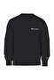Crewneck Sweatshirt Men's Black Sweatshirt - 221792-Kk001 - 2