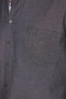 Men's Classic Fit Regular Cut Long Sleeve Cotton Oxford Texture Single Pocket Black Button down Collar Shirt - 3