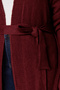 Mürdüm Oversize/Bol Kesim Triko Hırka TBBAW23AV00017 - 5