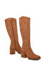 Tan Suede Women's Boots 21134 - 2