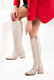 Beige Women's Boots 21134
