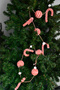 Premium collection luxury 190cm xl candy cane ball ornament decorative christmas decoration - 3