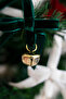 New Year's Green Velvet Bell Tree Ornament Tphaw26Ys00002 - 2