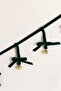 New Year's Green Velvet Bell Tree Ornament Tphaw26Ys00002
