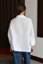 White Wide-Cuff Oversized Woven Shirt TWOAW26GO00130 - 6