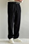 Siyah Erkek Baggy Kadife Pantolon TMNAW26PL00022