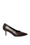 Brown Women's Classic Heeled Shoes 21170 - 5