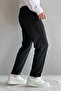 Siyah Erkek Boyfriend Fit Kumaş Pantolon TMNAW26PL00017 - 3