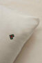 Amour Mio 100% Cotton Double Embroidered Duvet Cover Set White - 10