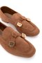 Tan Suede Women's Loafer Shoes 21162 - 4