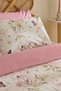 Sarah Anderson Butterflora Double Duvet Cover Set Salmon - 7