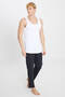 Men's White 100% Premium Cotton Anti-Sweat 2-Piece Undershirt Pack Standard Fit Regular Cut - 3