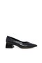 Black Women's Classic Heeled Shoes 21198 - 4