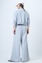 Women's Grimelange Double Pocket Crop Jacket and Wide Leg Pants Set Alc-X14695 - 6