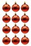 New Year's 12-Piece 5cm Cici Ball Matte Christmas Tree Ornament - 4