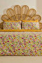Sarah Anderson Bloomsy Double Duvet Cover Set Pink