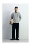 Man Heavy Knit Buttoned Polo Shirt - 8