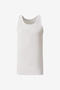 Men's White 100% Premium Cotton Anti-Sweat 2-Piece Undershirt Pack Standard Fit Regular Cut - 7