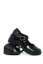 Black Patent Leather Women's Loafer Shoes 21199