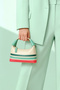 Women's Colorful Leather Bag Apbv002804 - 3