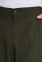 Men's Regular Fit Double Pleated Elastic Waist Comfortable Cut Loose Leg Baggy Khaki Trousers - 3
