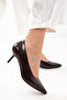 Brown Women's Classic Heeled Shoes 21170 - 4