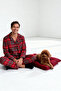 Pet Red Guinea Pig Patterned Filled Cat and Dog Bed 50X70Cm Tphaw26Kk00005 - 2
