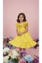 Frilly Girl's Yellow Dress - 2