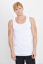 Men's White 100% Premium Cotton Anti-Sweat 2-Piece Undershirt Pack Standard Fit Regular Cut - 4
