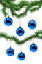 Cici top christmas pine tree ornament 8 cm 6-pack