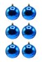 Cici top christmas pine tree ornament 8 cm 6-pack - 3