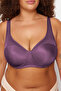 Lila Fixed Cup Underwire Mesh Detailed Recovery Ironable Plus Size Bra Tbbaw23Cw00004 - 4
