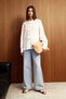 White Bow Woven Shirt Twoaw26Go00079