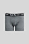 Men's Premium Cotton Navy Blue-Burgundy-Anthracite 3-Piece Flexible Boxer Pack (Groom's Box) Dowry Set - 3