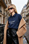 Lacivert Gömlek Yaka Nakışlı Regular Fit Kalın İçi Polarlı Örme Sweatshirt TWOAW24SW00182 - 2