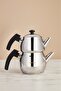 Adelya Mini Size Black Teapot Set with Induction Base