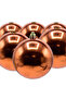 24-Piece Christmas Pine Tree Ornament Copper 4 cm Cici Ball - 4