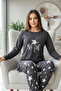 Shine Patterned Thermal Women's Pajama Set - 3