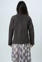 Women's Coffee Turtleneck Wide Cut Knitwear Blouse Alc-X14708 - 5