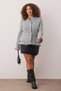 Light Gray Button & Flywheel Detailed Soft Textured Knitwear Cardigan Tbbaw26Av00031 - 2