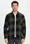Men's regular fit classic fit plaid pocket lumberjack shirt - 2