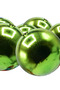 6 Pieces 10 cm Shiny Christmas Tree Ornament Cute Ball Green - 5