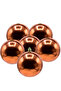 24-Piece Christmas Pine Tree Ornament Copper 4 cm Cici Ball - 3