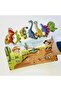 Tadını Çıkar Karşınızda Dinazorlar Sincap Puzzle Kitap - 4