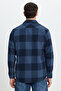 Men's regular fit classic cut plaid pocketed lumberjack shirt - 8