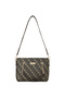 Coffee Tramlı Alphabet Women's Crossbody Bag 05Po22Y1561