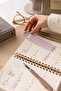 مفكرة تخطيط غير منتظمة حلزونية A5 - بيج - 4