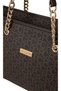 Brown Large Alphabet Women's Shoulder Bag 05Po22Y1546 - 3